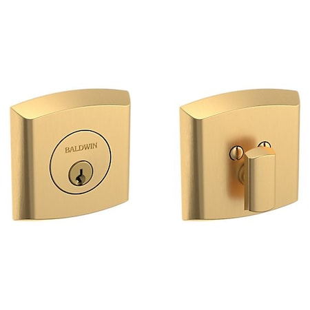 Baldwin Estate Lifetime Satin Brass Deadbolts 8285.044